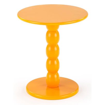 Konferenčný stolík okrúhly CIRILLA, žlté