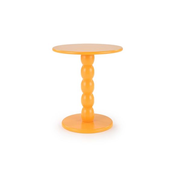 Konferenčný stolík okrúhly CIRILLA, žlté