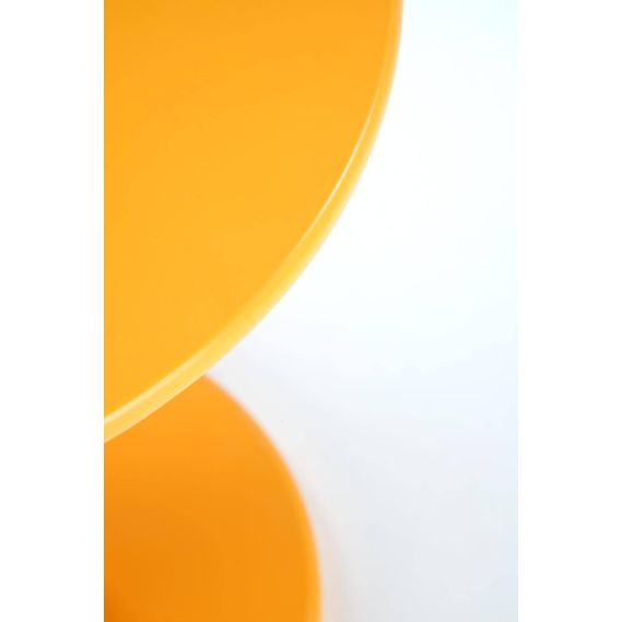 Konferenčný stolík okrúhly CIRILLA, žlté