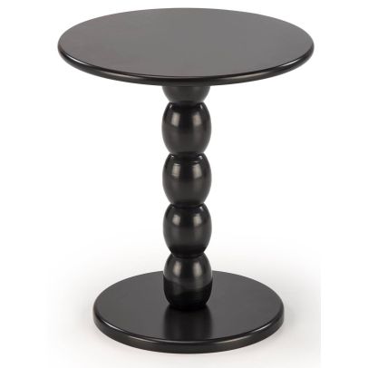 Konferenčný stolík okrúhly CIRILLA, čierne