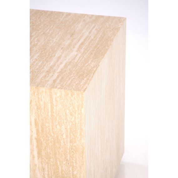 Konferenčný stolík TRAVERTINO KWADRAT, travertýn