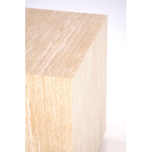 Konferenčný stolík TRAVERTINO KWADRAT, travertýn