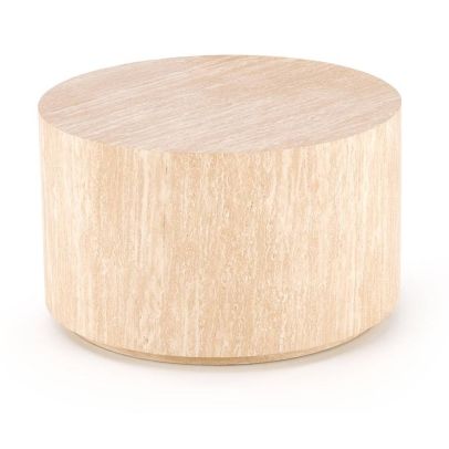 Konferenčný stolík okrúhly TRAVERTINO, travertýn