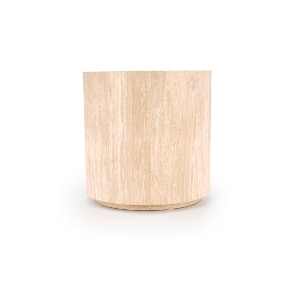 Konferenčný stolík okrúhly TRAVERTINO S, travertýn