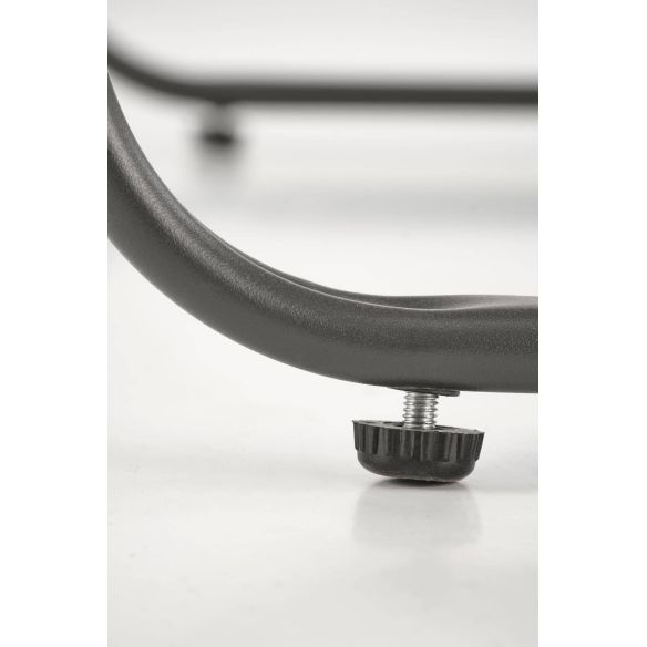 Záhradné sedenie CONOR 2+1+1, tmavo sivá/svetlo sivá