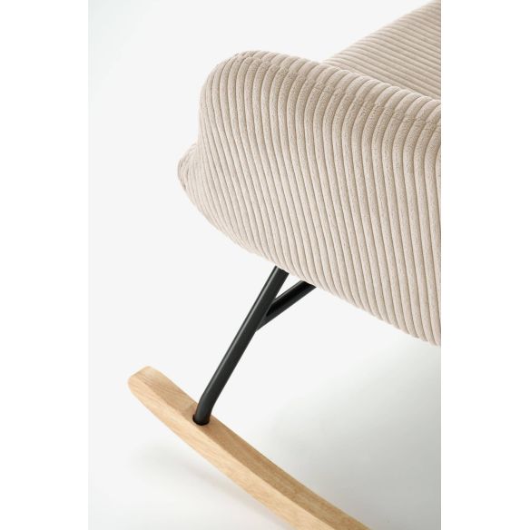 Hojdacie kreslo BELMIRO, krémová