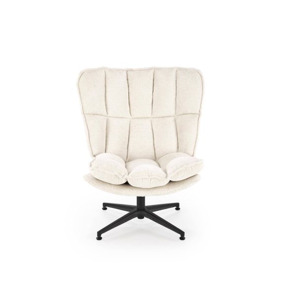 Relaxačné kreslo FOFANA, krémová