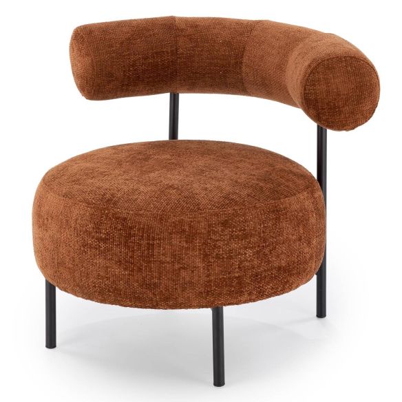 Kreslo do obývačky HAZARD, oranžová haga 44