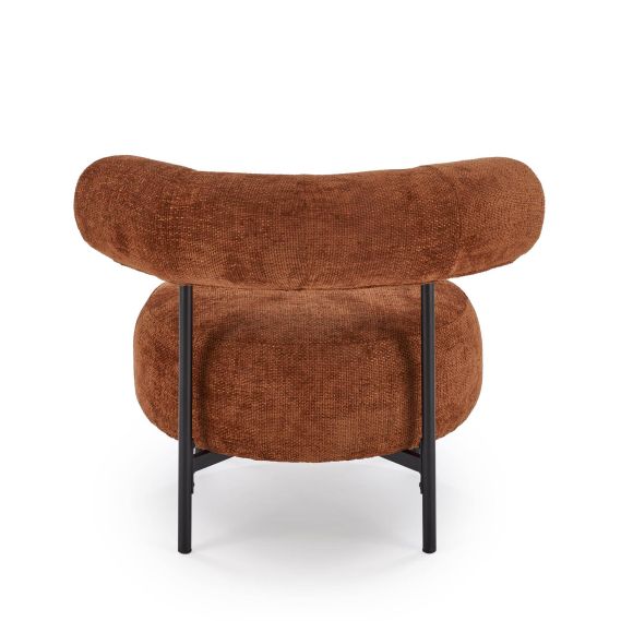 Kreslo do obývačky HAZARD, oranžová haga 44