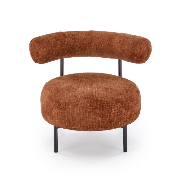 Kreslo do obývačky HAZARD, oranžová haga 44