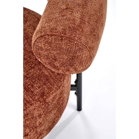 Kreslo do obývačky HAZARD, oranžová haga 44