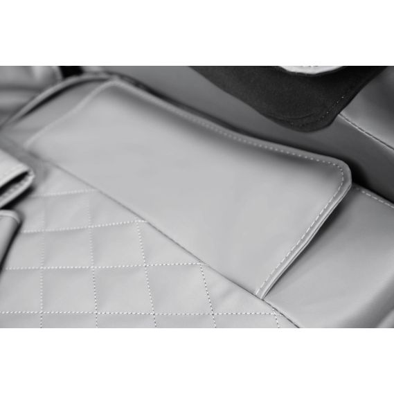 Masážne kreslo SOLARIA, sivá/krémová