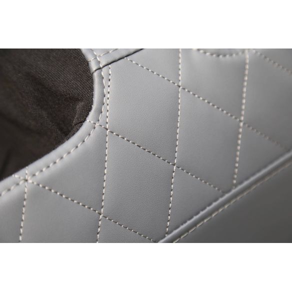 Masážne kreslo SOLARIA, sivá/krémová