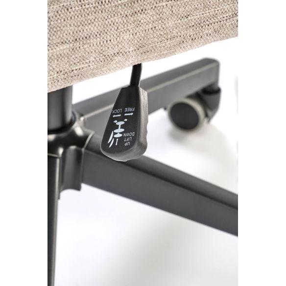 Kancelárska stolička ADRIANO, čierna/béžová