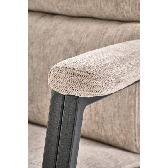 Kancelárska stolička ADRIANO, čierna/béžová