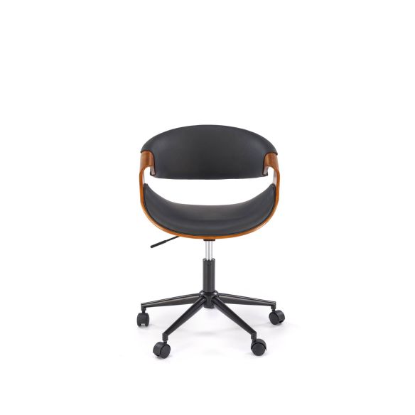Kancelárska stolička BILBO, čierna/orech
