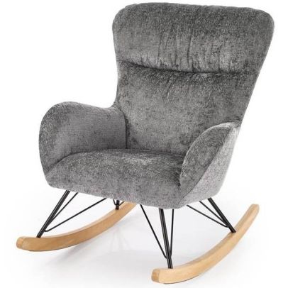 Hojdacie kreslo CASTRO, sivá