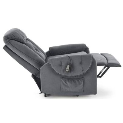 Relaxačné kreslo HORTON, sivá mavel 14 2