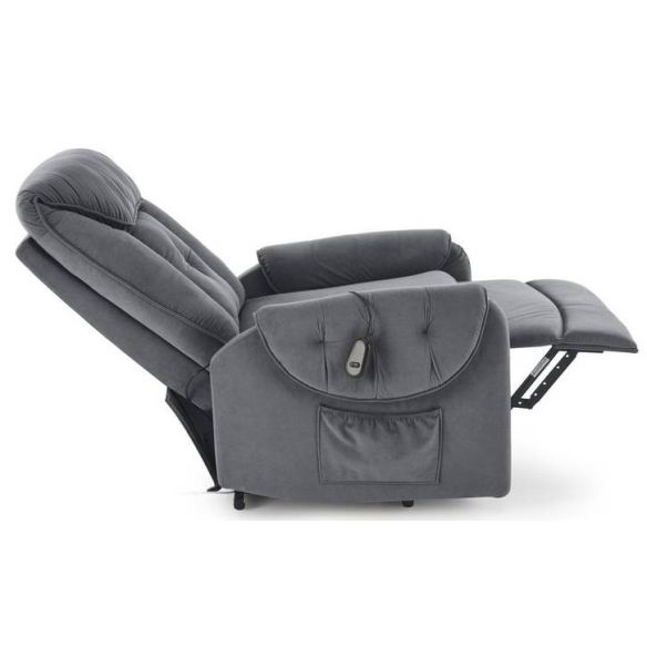 Relaxačné kreslo HORTON, sivá mavel 14