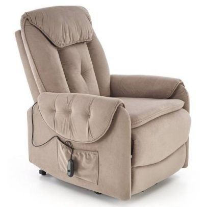 Relaxačné kreslo HORTON, béžová mavel 38