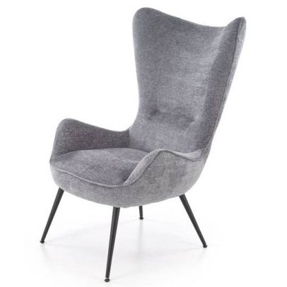 Kreslo do obývačky JUKON, sivá raven 10