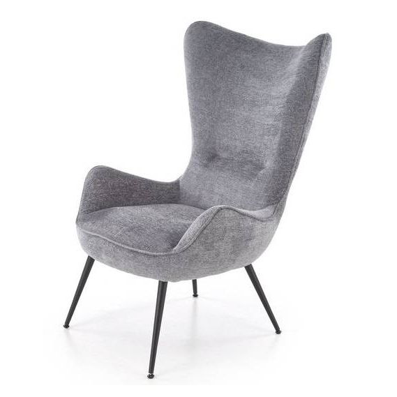 Kreslo do obývačky JUKON, sivá raven 10