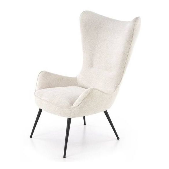 Kreslo do obývačky JUKON, krémová raven 22