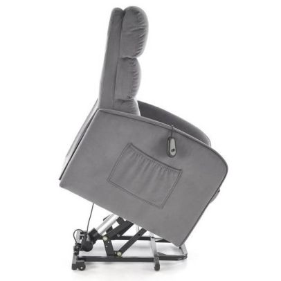 Relaxačné kreslo MARONI, sivá bluvel 14 2