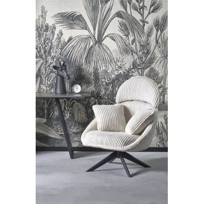 Relaxačné kreslo MERRY 2, krémová 2