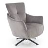 Kreslo do obývačky SCAMPI, sivá havana 10