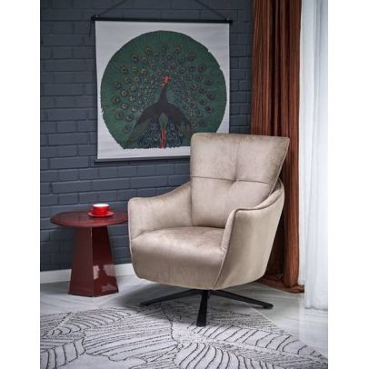 Kreslo do obývačky SCAMPI, cappuccino havana 39 2