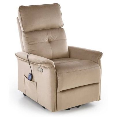 Relaxačné kreslo SEMIR 2, béžová bluvel 40