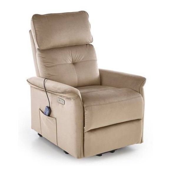 Relaxačné kreslo SEMIR 2, béžová bluvel 40