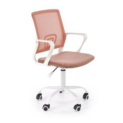 Kancelárska stolička FRODO, biela/ružová