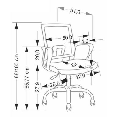 Detská stolička ORIS, biela/multicolor 2