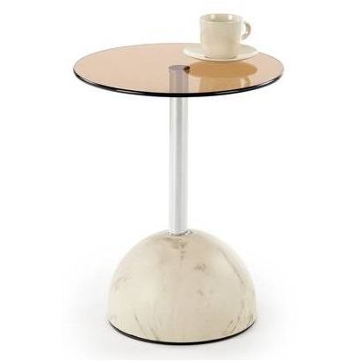 Konferenčný stolík ARIANA, béžový mramor