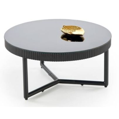 Konferenčný stolík okrúhly COSMO S, čierna