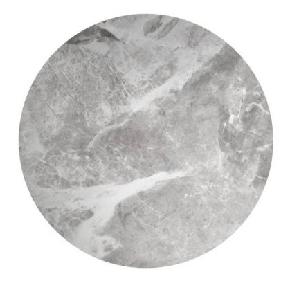 Set konferenčných stolíkov ITAKA, čierna/mramor grafit 2