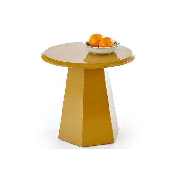 Príručný konferenčný stolík LOCA, horčicová