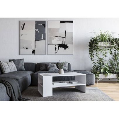 Konferenčný stolík MURCIA, biela 2