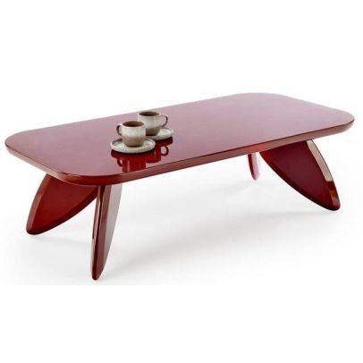 Konferenčný stolík SORAYA, bordová