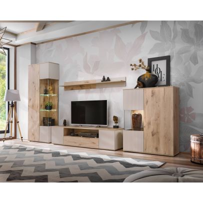 Obývačka CATALINA, dub viking/kašmír