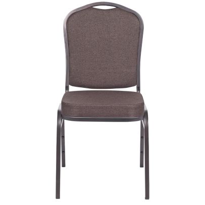 Banketová stolička EXPERT ES, ES-140 čierna/hnedá 2