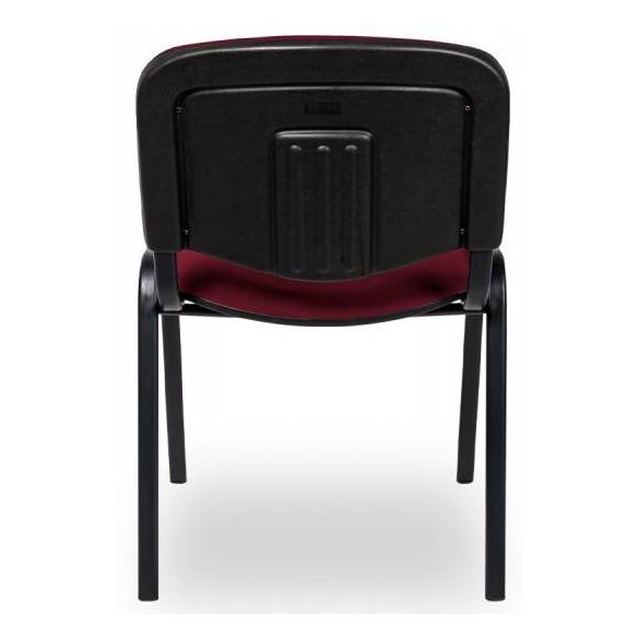 Konferenčná stolička ISO STANDARD 24HBL-T, 0132 čierna/budgundská