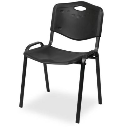 Konferenčná stolička ISO PLAST, 0102 čierna/čierna