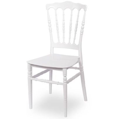 Svadobná stolička NAPOLEON CHIAVARI, 550 biela
