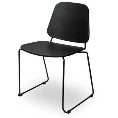 Konferenčná stolička NEVADA, 01.64 čierna/čierna