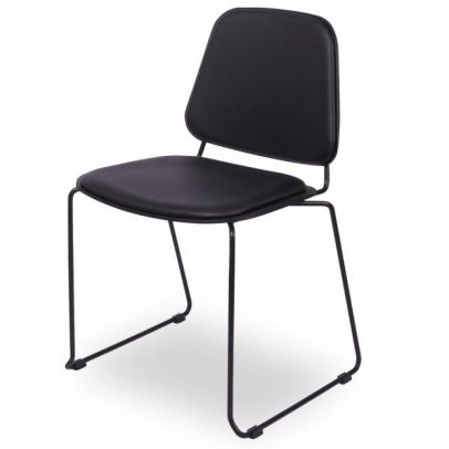 Konferenčná stolička NEVADA TAP, 01.01 čierna/čierna