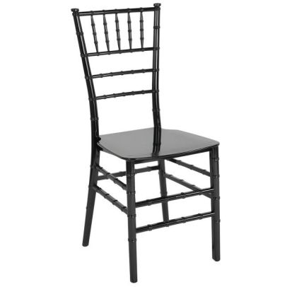 Svadobná stolička TIFFANY CHIAVARI II, 800 čierna