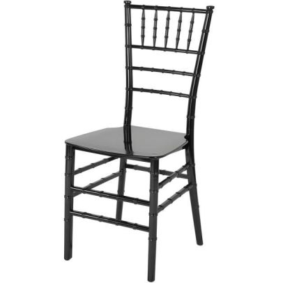 Svadobná stolička TIFFANY CHIAVARI II, 800 čierna 2